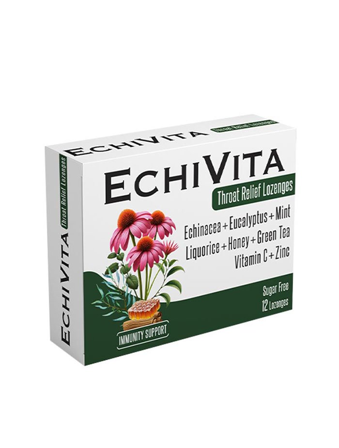 EchiVita Cough Relief and Immunity Support Lozenges